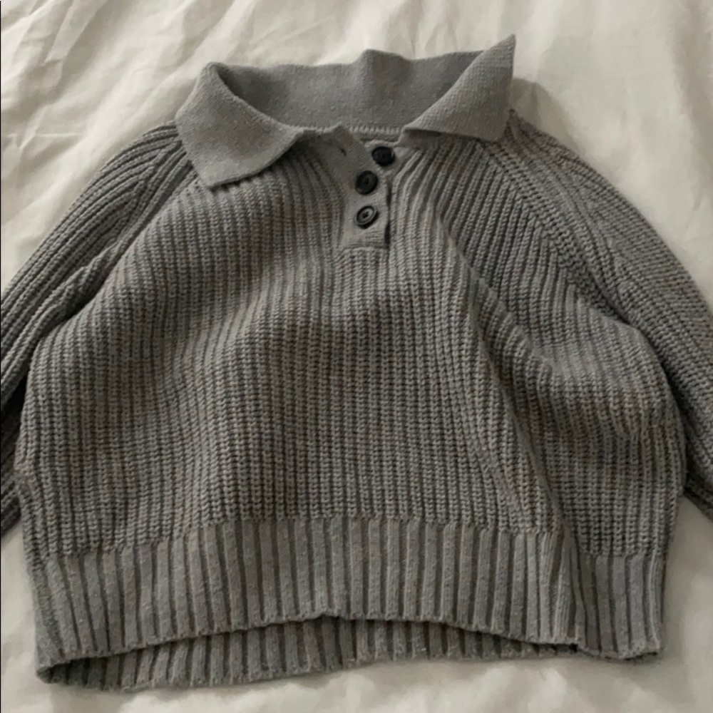 cropped sweater